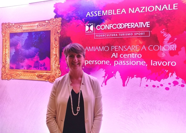 Nasce Confcooperative Cultura Turismo Sport. Irene Bongiovanni alla presidenza